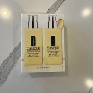 Clinique Dramatically Different Moisturizing - 2 HUGE 8.5 Fl. Oz. Bottles - NIB